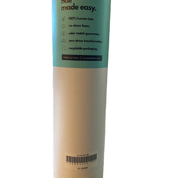 Hair Extensions 20"- Invisible Clip in hair extensions Mocha Balayage -Brand New - Picture 6 of 7